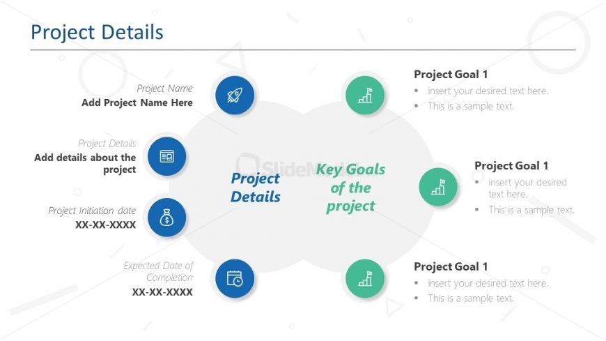 Key Goals of Project in PowerPoint