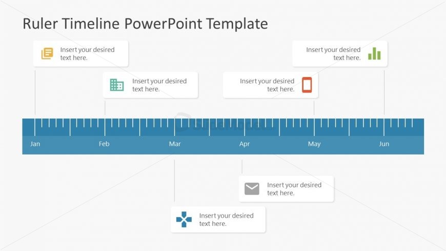 Presentation of Ruler Timeline Diagram