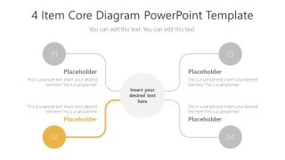 Presentation of 4 Items Highlight Step 2 