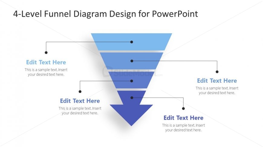 Presentation od 4Steps Funnel Arrow