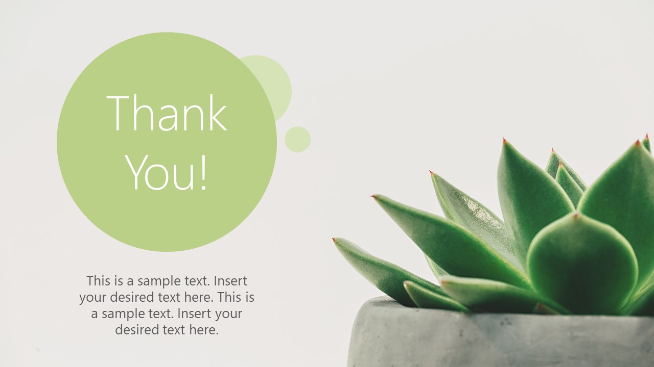 Thank You Images PowerPoint Template SlideModel