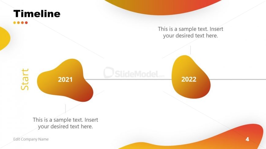 PowerPoint Business Timeline Template 