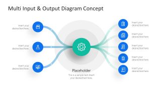 Infographic PowerPoint Multi Input Output 