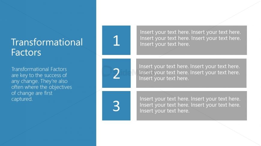 Transformational Factors in Burke-Litwin Model Template