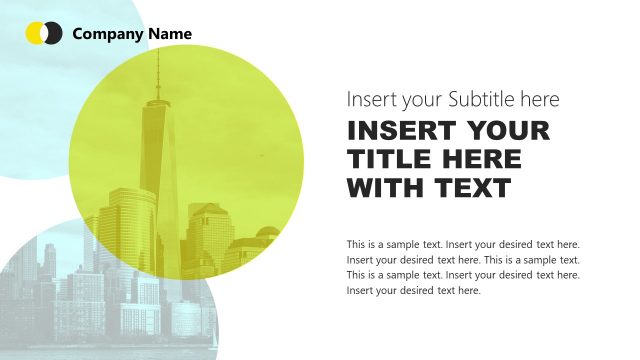 PowerPoint Background in Yellow Theme