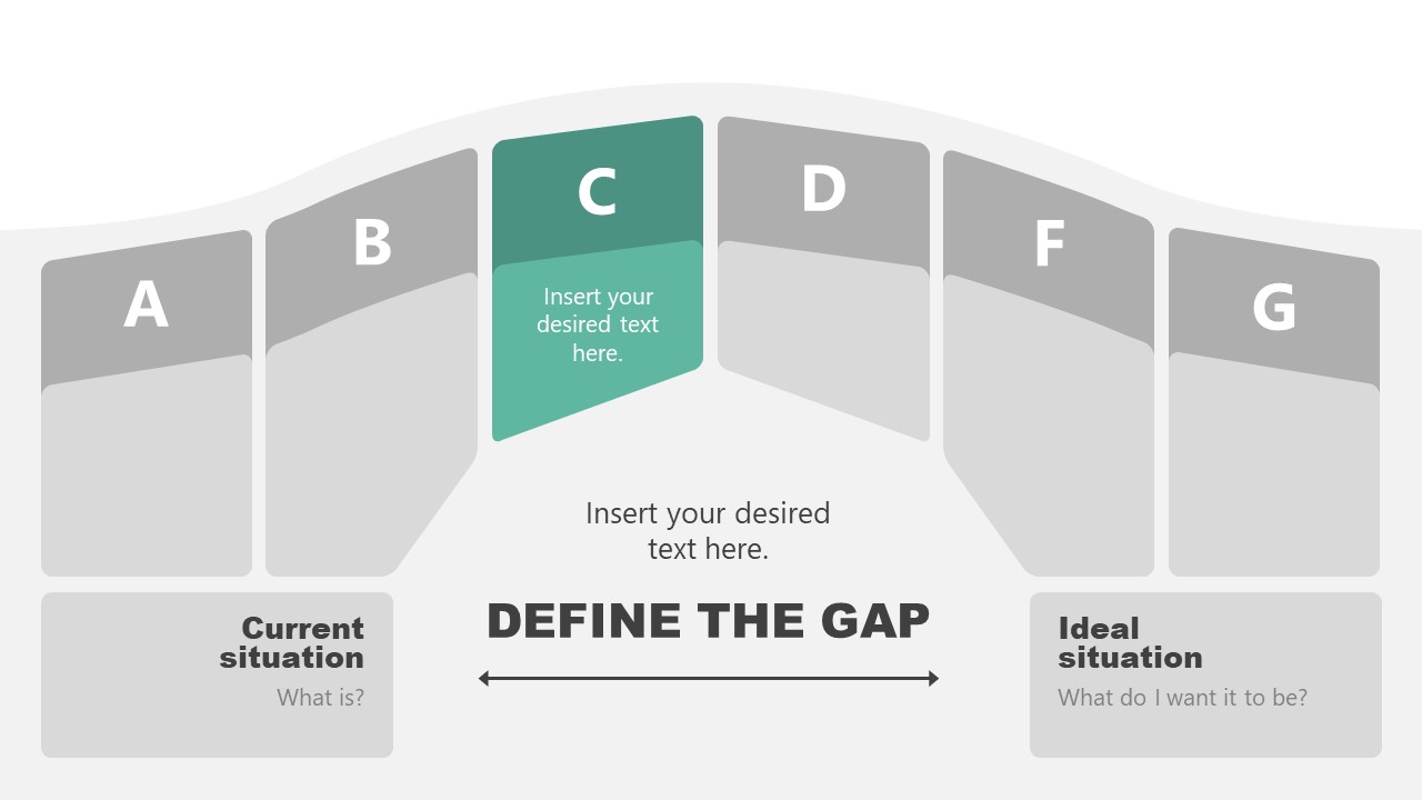 Gap Analysis Diagram Template - SlideModel