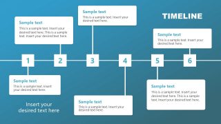 Presentation of 6 Steps Square Milestones