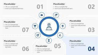 7 Segments Step 4 PowerPoint Diagram 