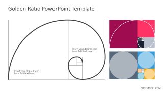 Slides of Golden Ratio Spiral Template 