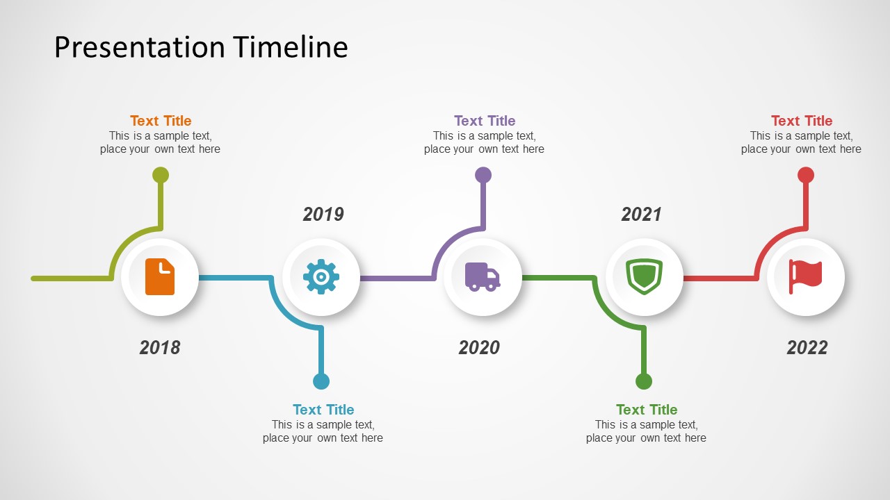 timeline in presentation