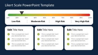PowerPoint Risk Level Survey Template 