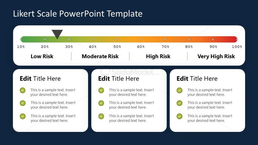 PowerPoint Risk Level Survey Template