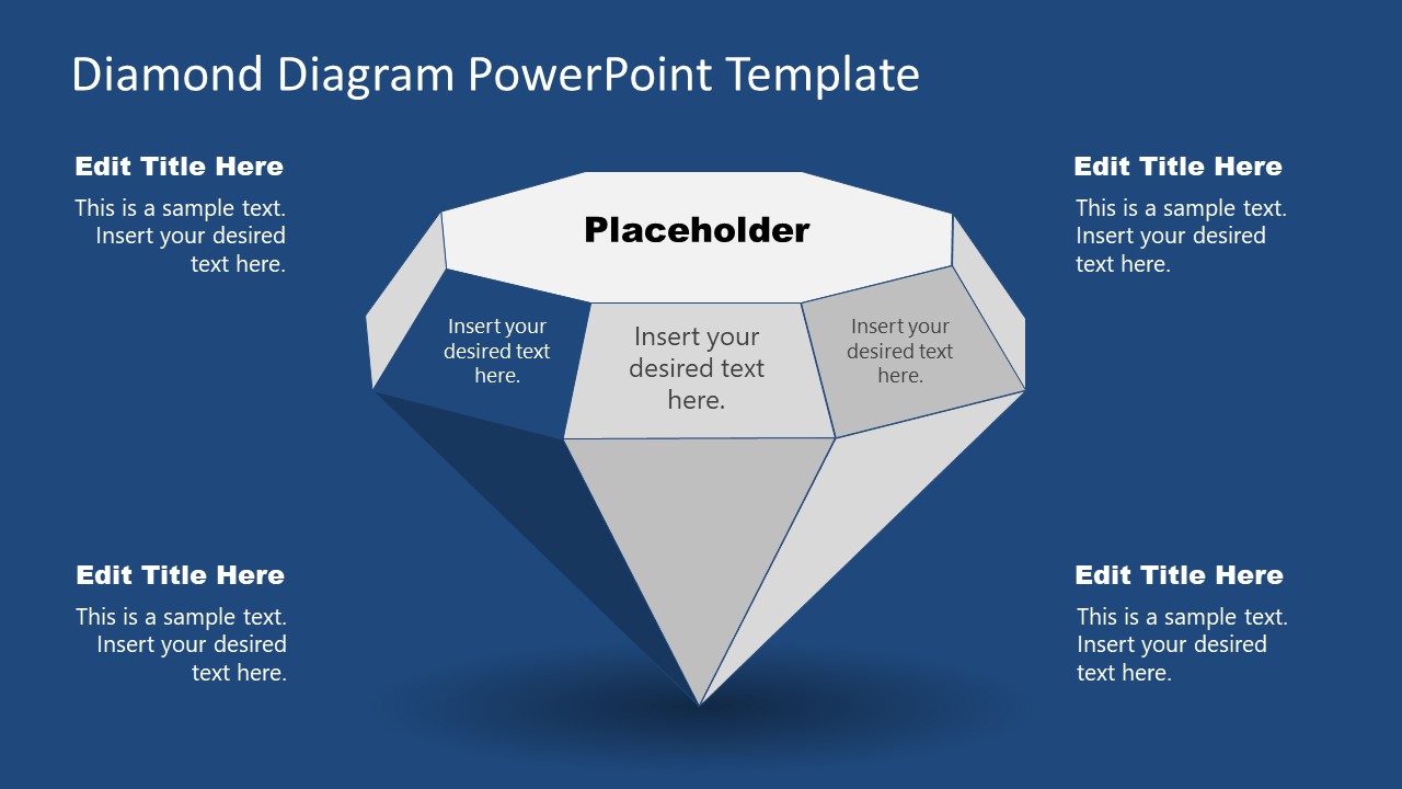 Diamond Diagram PowerPoint Template - SlideModel