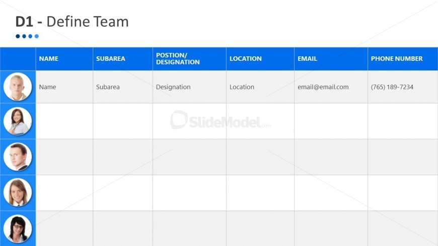 8D Analysis Report Quality System Team Formation PPT