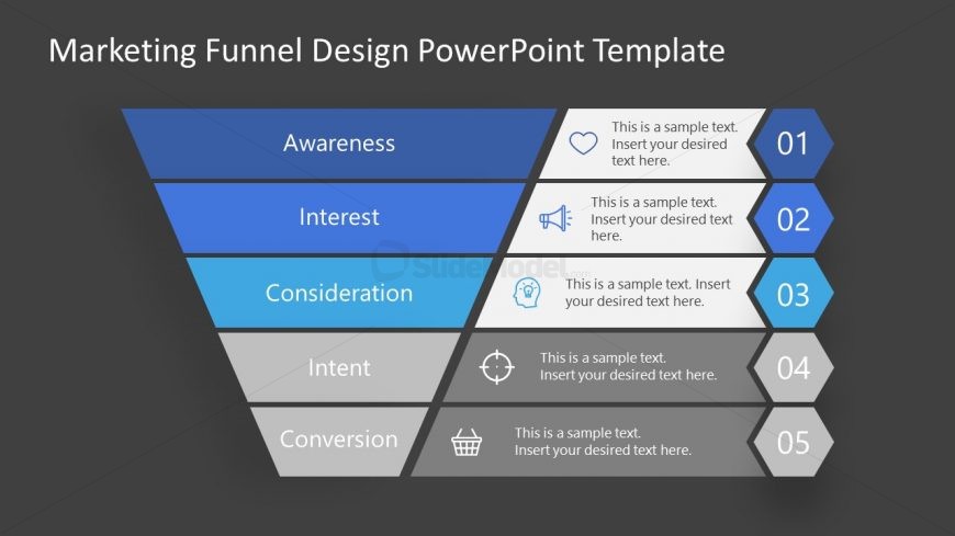 Consideration Stage Marketing Funnel Template