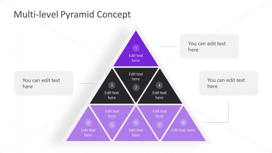 Multi-Level Pyramid PowerPoint Diagram