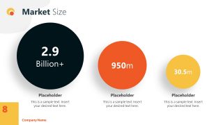 Market Value Share PowerPoint Diagram