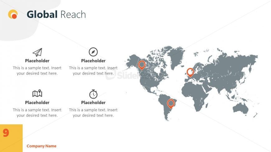 World Map Background Templates PowerPoint