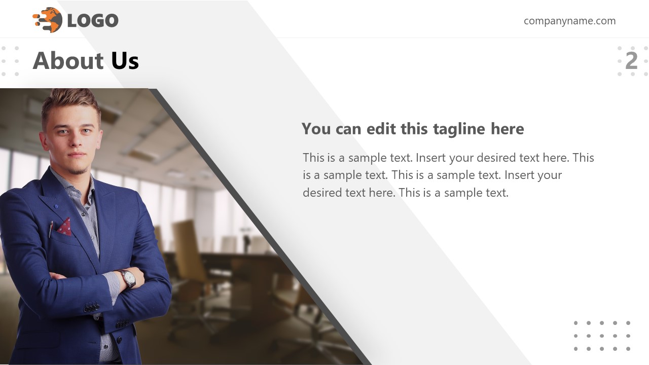 Executive Business PowerPoint Template - SlideModel