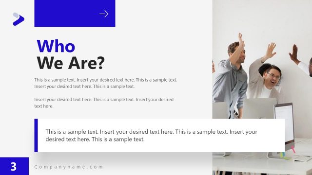 Proficiency PowerPoint Template Team Slide