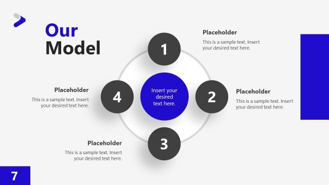 Proficiency PowerPoint Template Business Model Slide
