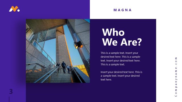 Magna Presentation Who We Are Template