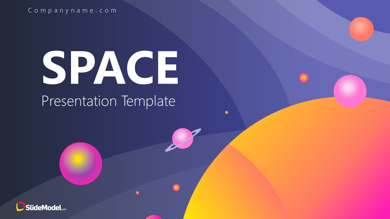 presentation template space