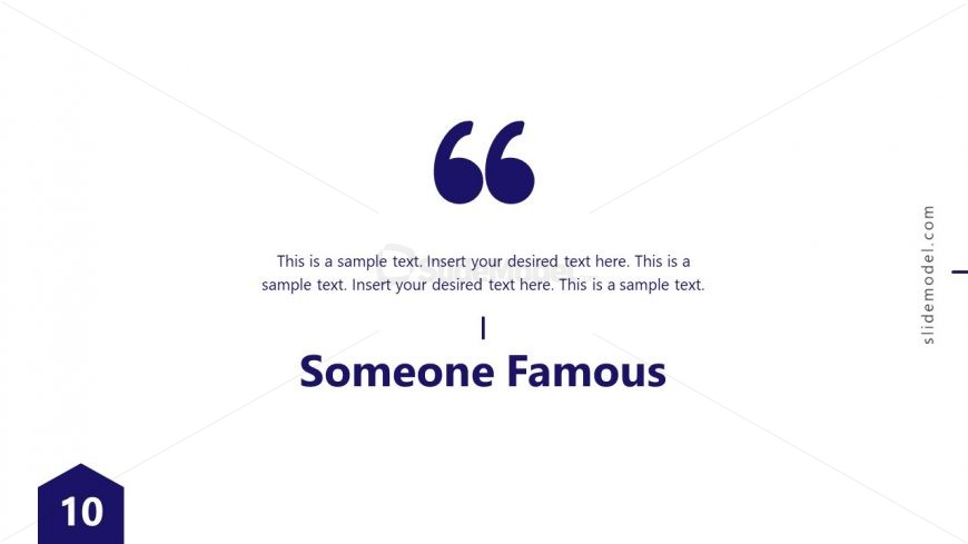 Presentation of Virtual Graduation Famous Quotation