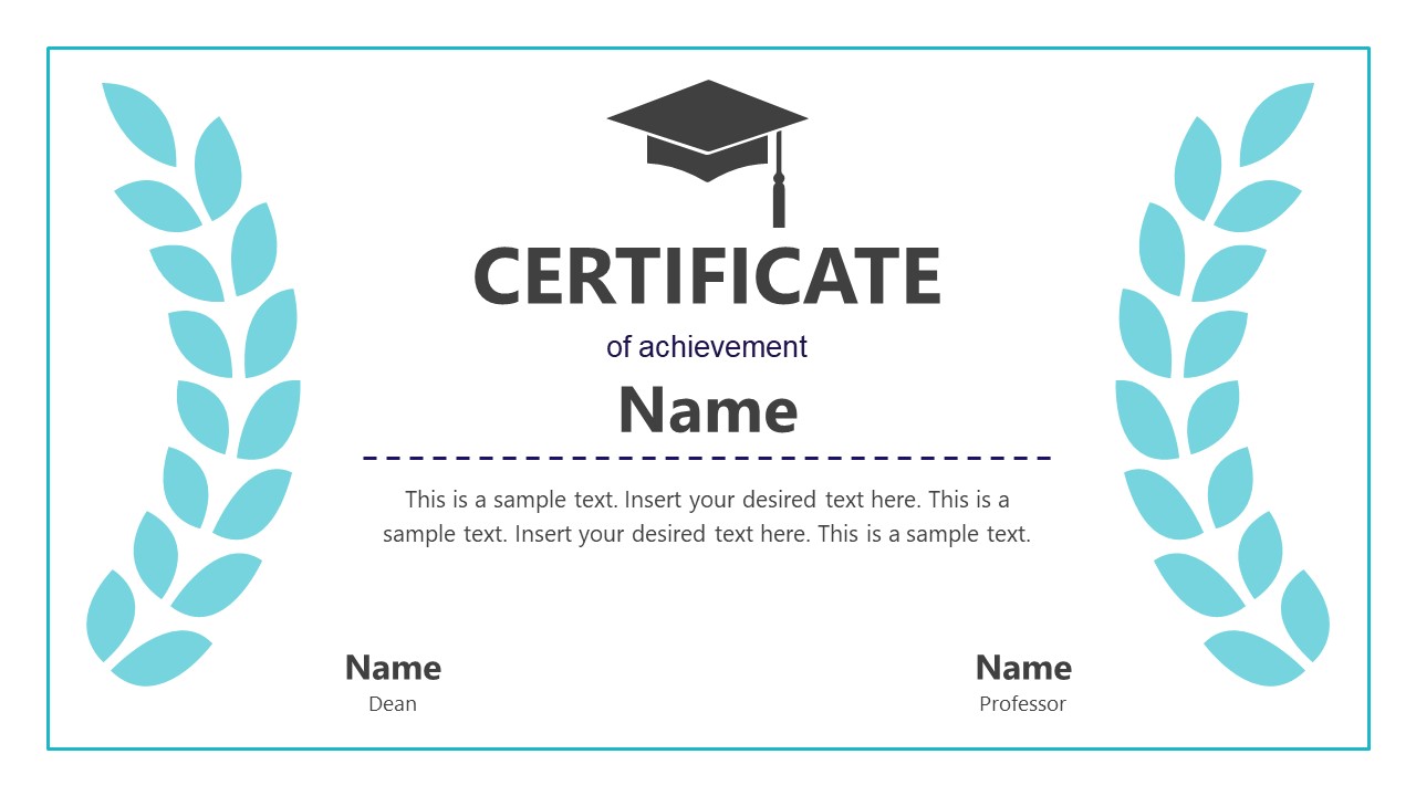 Virtual Graduation PowerPoint Template - SlideModel