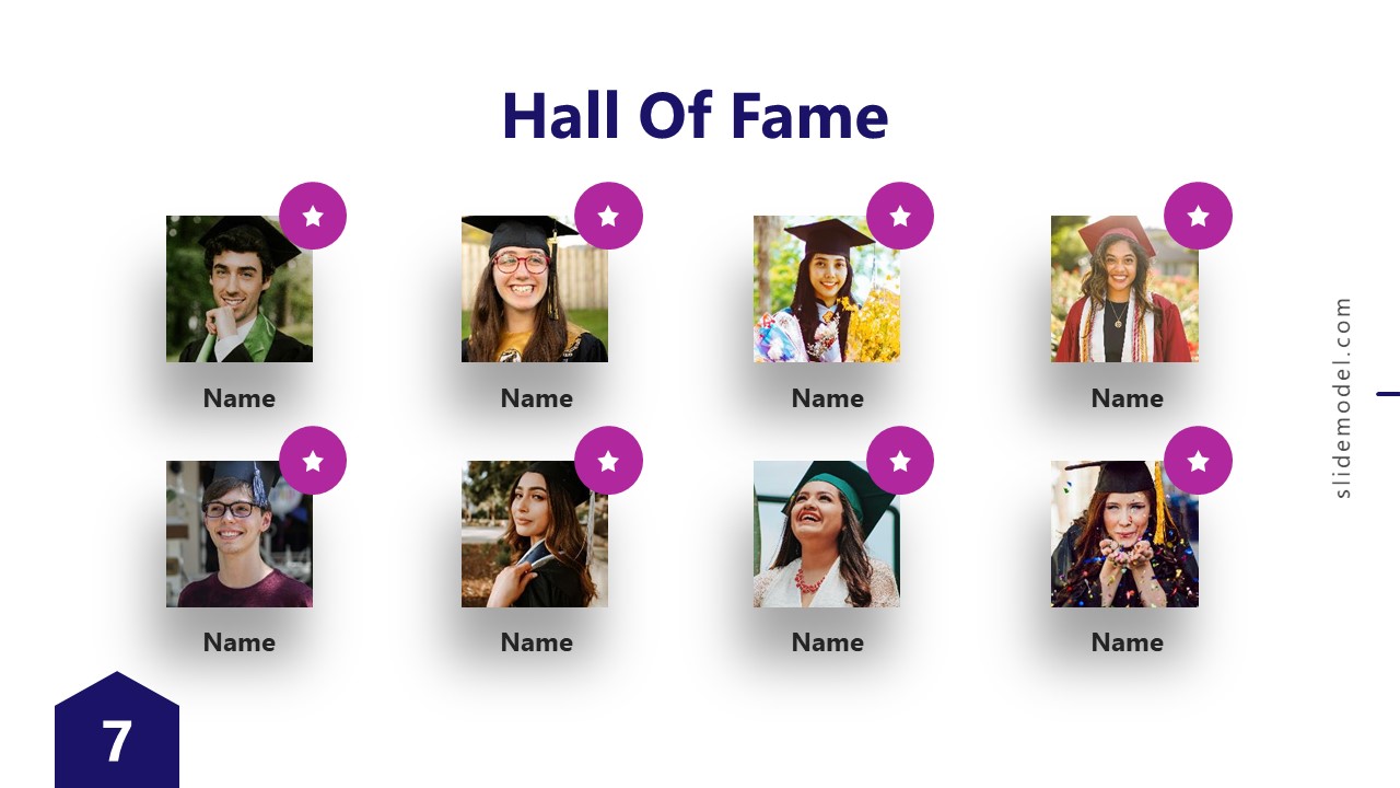 Presentation of Virtual Graduation Hall of Fame 
