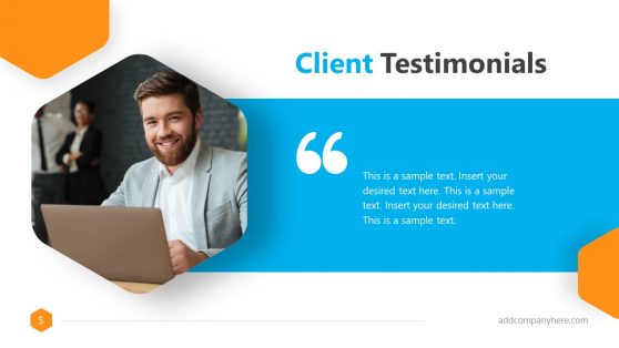 Client Message Formal PowerPoint Presentation