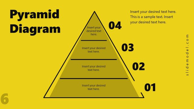 Big Idea Theme Pyramid Diagram Template