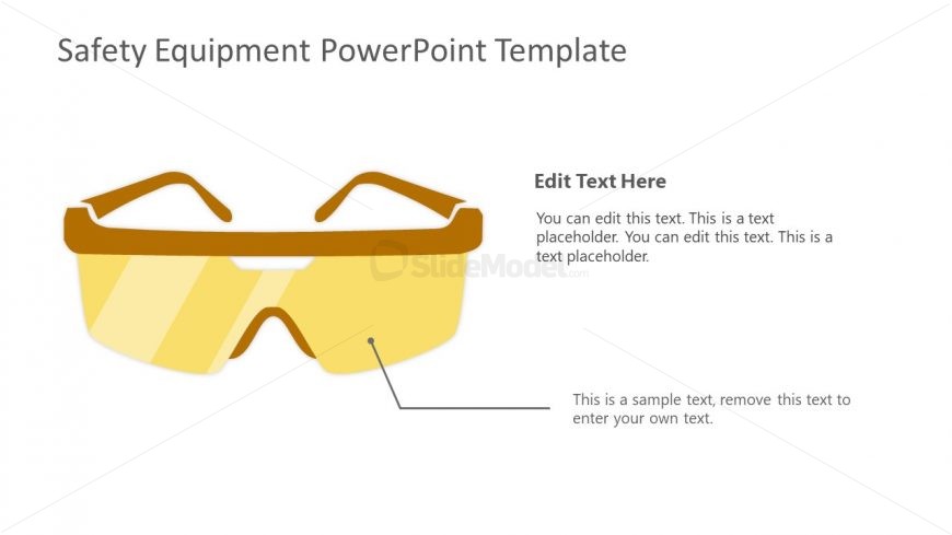 Safety Equipment Goggles Template