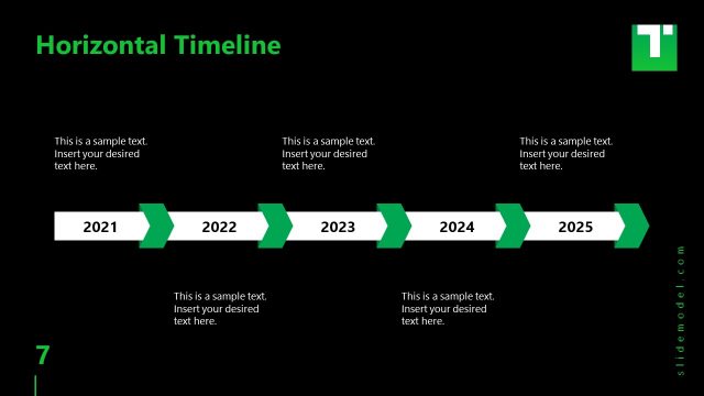 Titan Business PowerPoint Timeline Slide