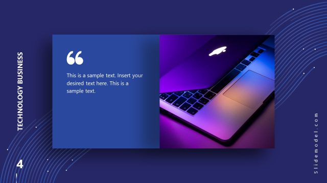 Technology Presentation Quote PowerPoint