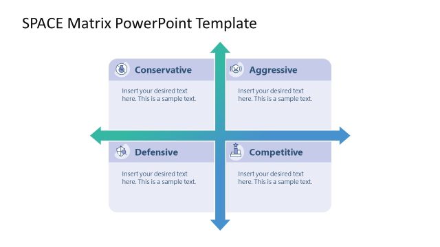 SPACE Matrix PowerPoint Template