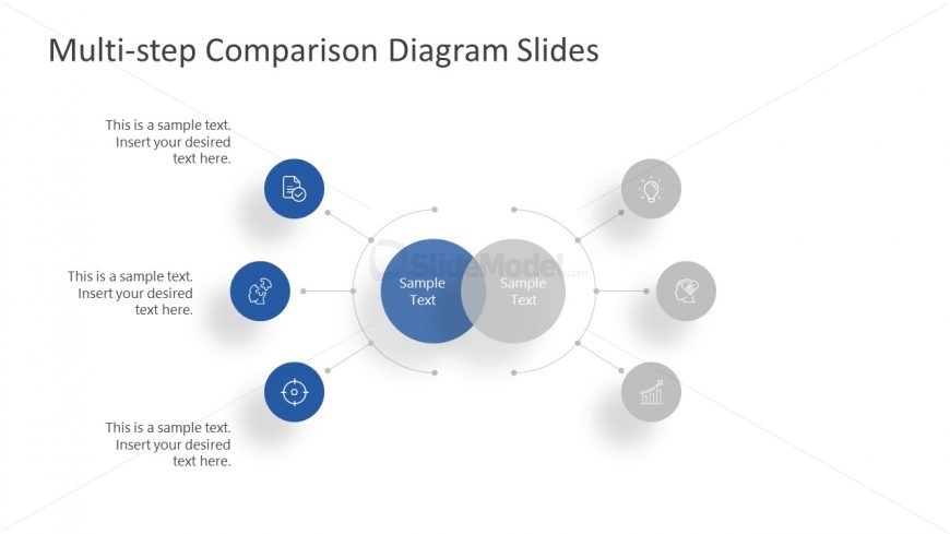 3 Steps Blue Side Comparison Template
