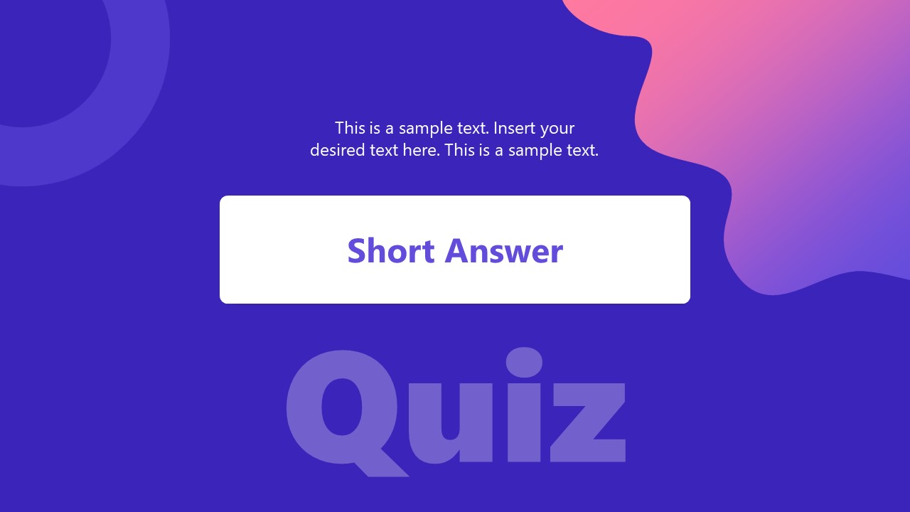 Quiz Maker Slides Toolkit PowerPoint Template - SlideModel