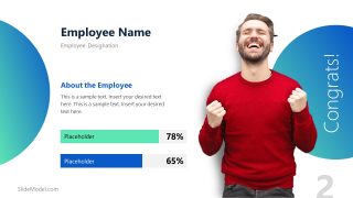 Skill Measuring Employee Spotlight Template 