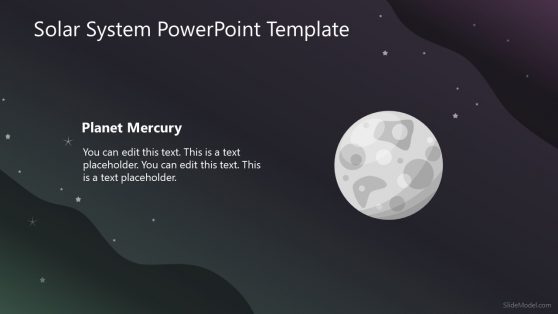 Mercury Planet Slide PowerPoint Template