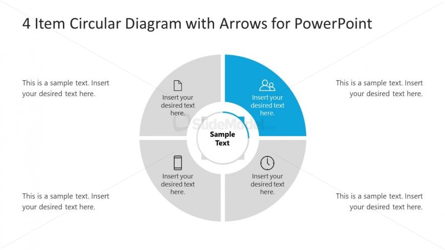 Circular Diagram Template Item 1