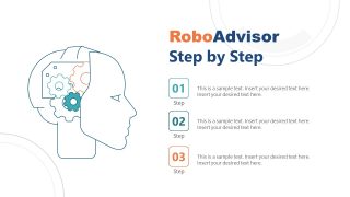 Financial AI and Machine Learning Concept Slide