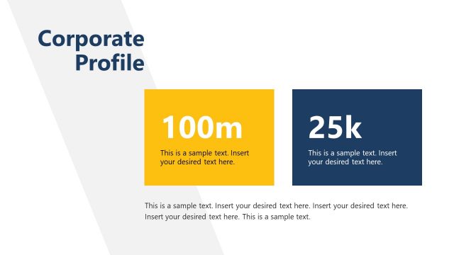 Annual Report Template – Corporate Profile