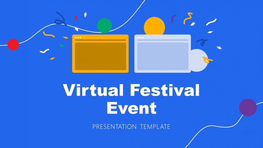 Cover Slide of Virtual Festival Event Planning
