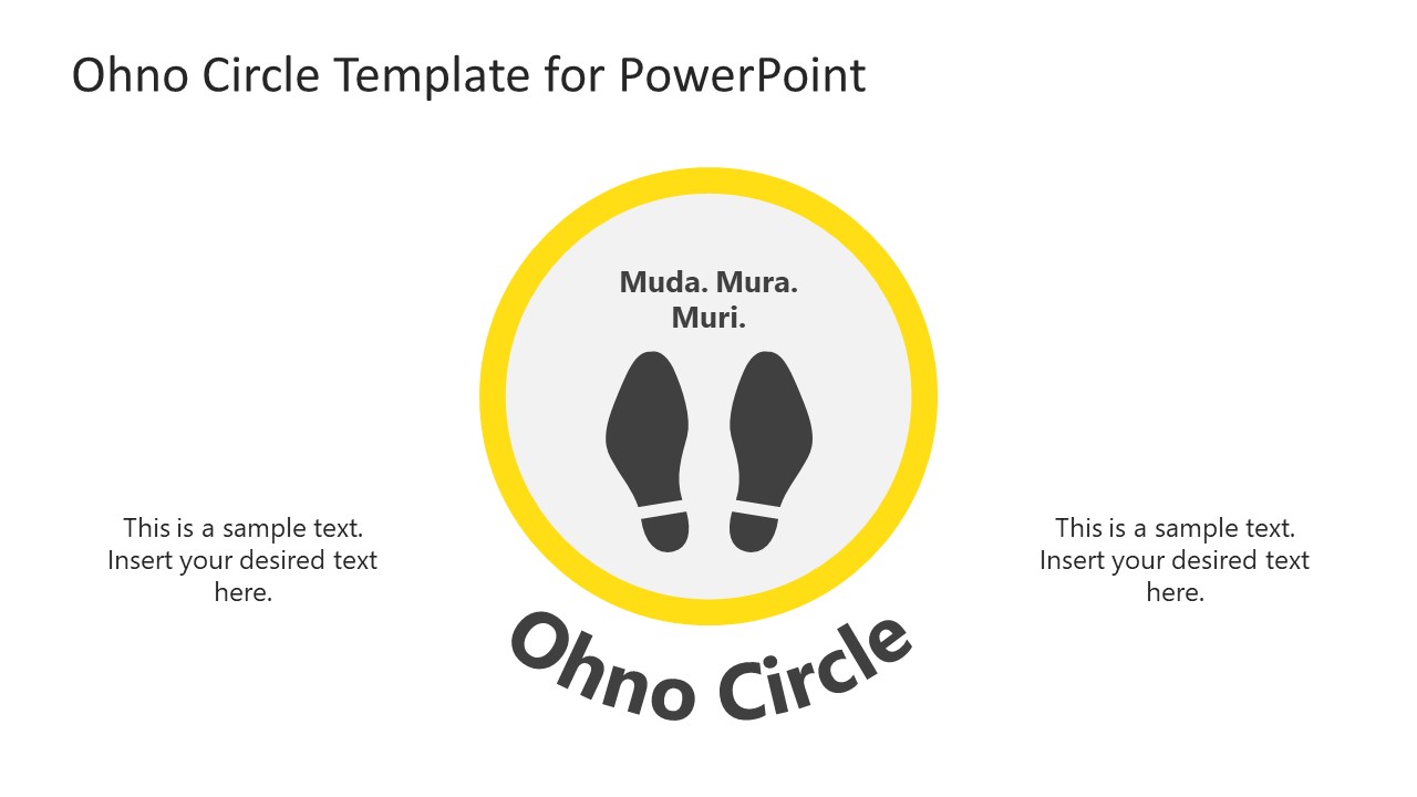 Presentation of Shoe Print for Ohno Circle