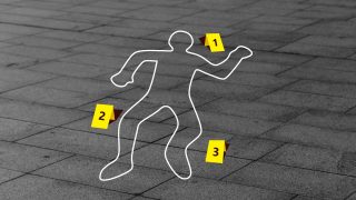 Crime Scene PowerPoint Template - SlideModel