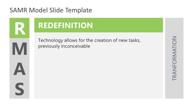 Redifinition Spotlight Slide PowerPoint Template