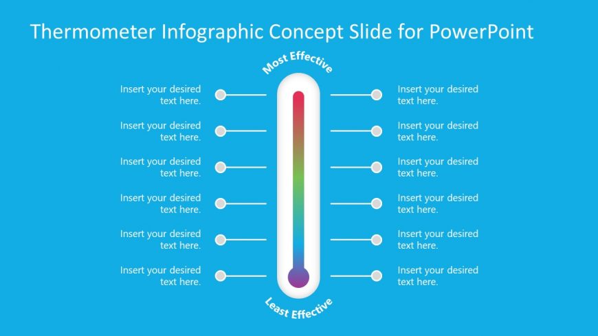 Template of Thermometer Reading Temperature