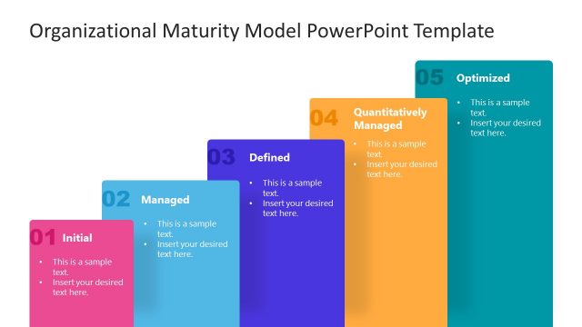 Organizational Maturity Model PowerPoint Template