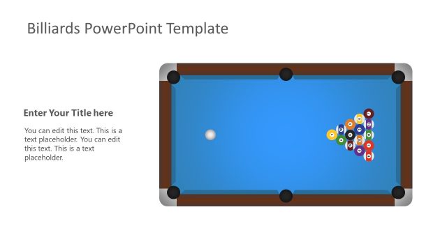 PowerPoint Shapes of Billiards Games